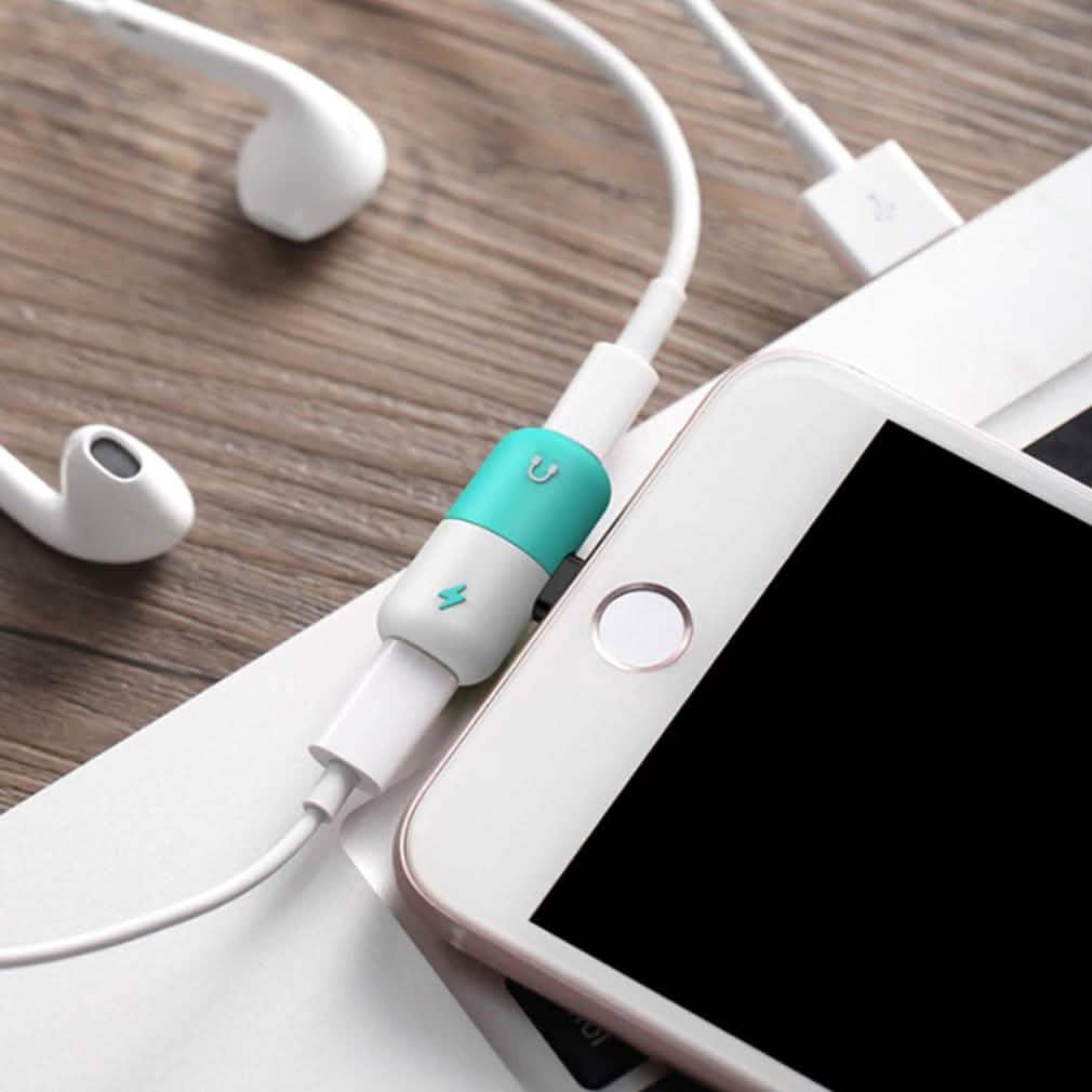 2-Pack: 2-in-1 Apple Lightning Adapter DailySale