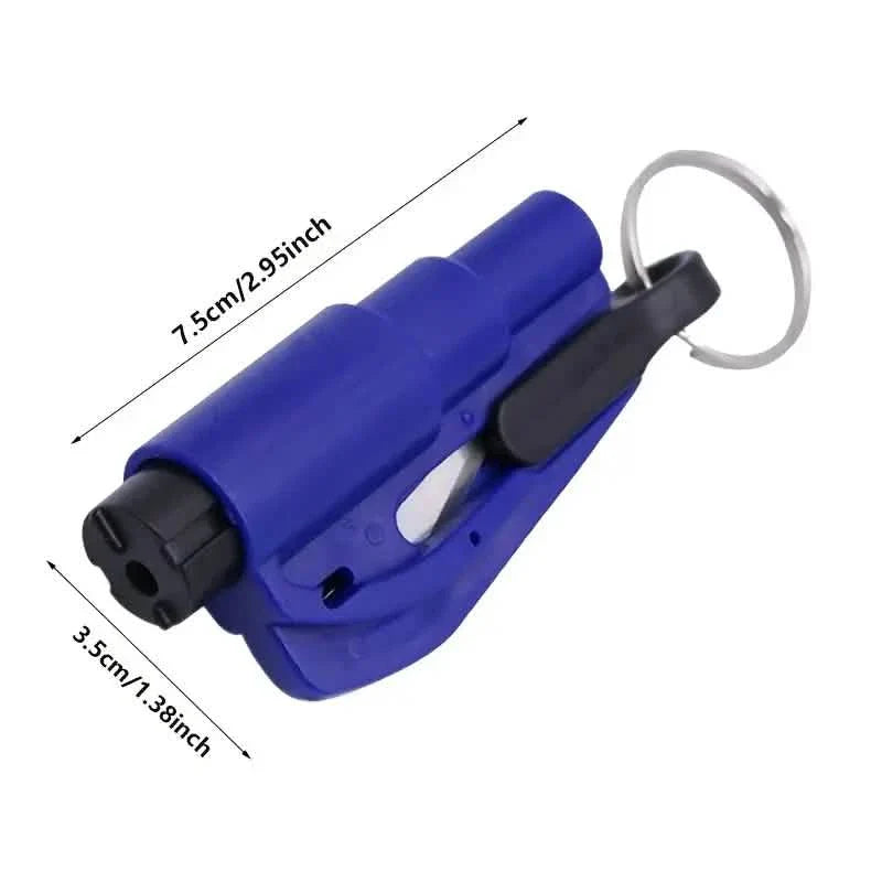 2-Pack: 2-in-1 Emergency Car Escape Tool: Safety Belt Cutter, Metal Safety Hammer & Window Breaker DailySale