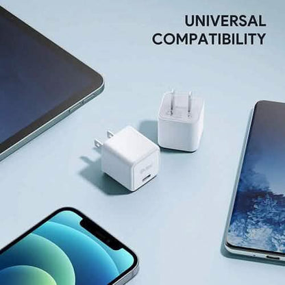 2-Pack: 20W iPhone Fast Charger Type C Wall Charging Adapter DailySale