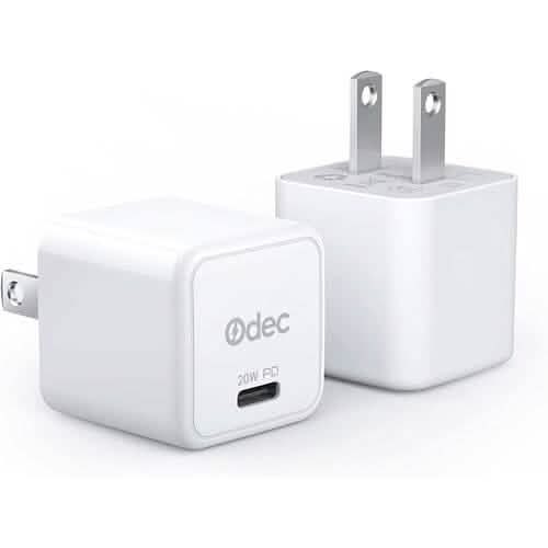 2-Pack: 20W iPhone Fast Charger Type C Wall Charging Adapter DailySale