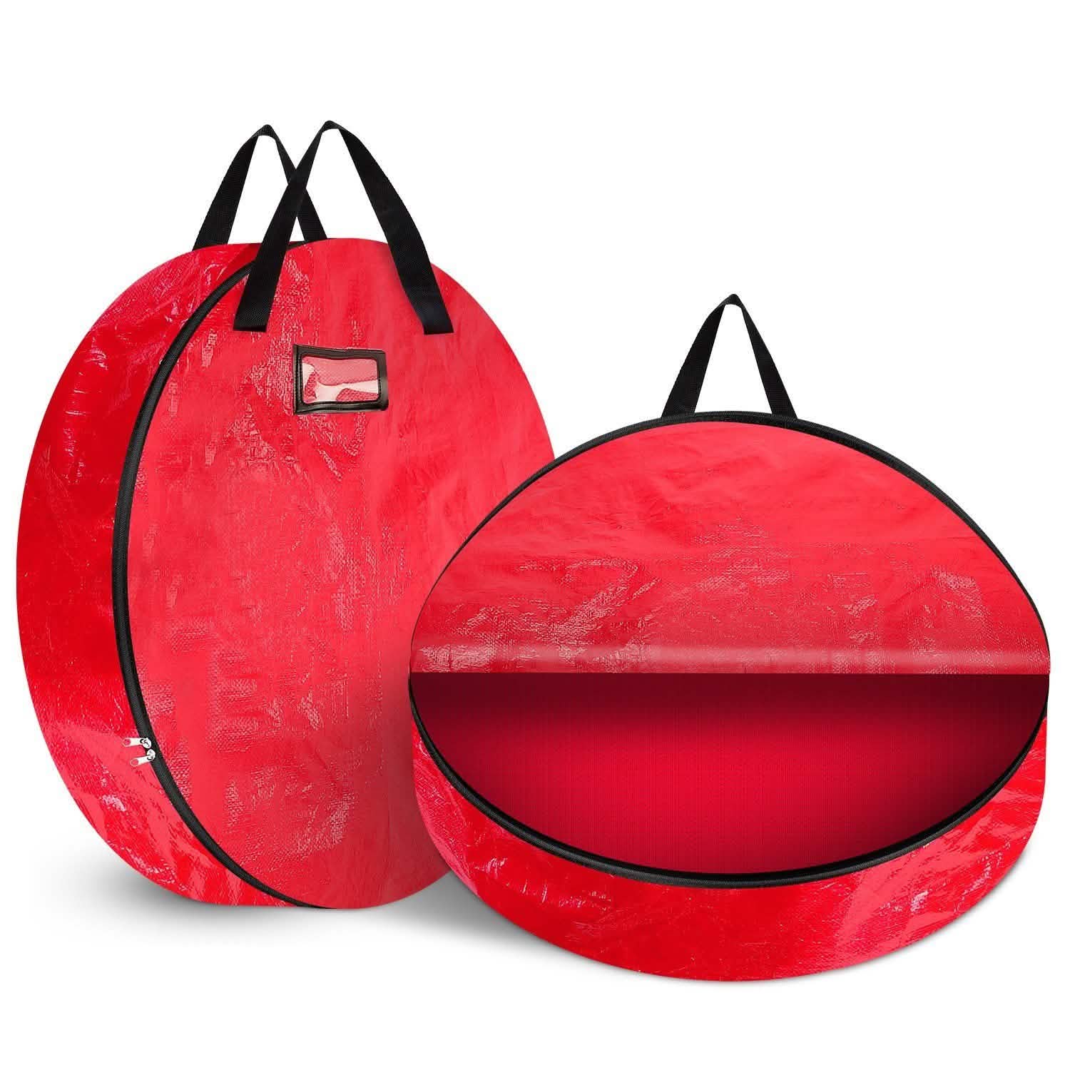 2-Pack: 30" Christmas Wreath Storage Bag 88L DailySale