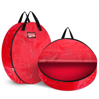 2-Pack: 30" Christmas Wreath Storage Bag 88L DailySale