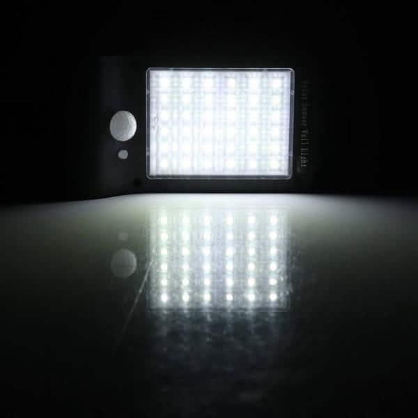 2-Pack: 36 LED Solar Powered Motion Sensor Wall Lamp DailySale