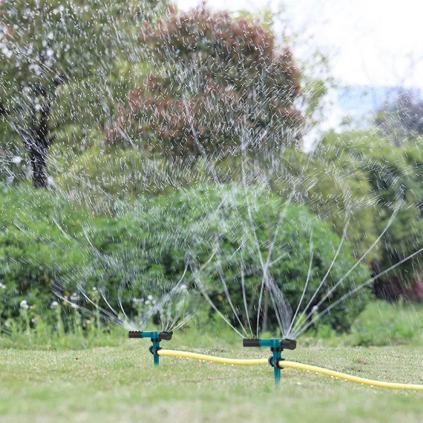 2-Pack: 360 Degree Rotatable Lawn Garden Sprinkler DailySale