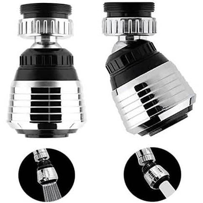 2-Pack: 360 Degree Swivel Faucet Aerator Deluxe Water Saving Faucet Sprayer DailySale