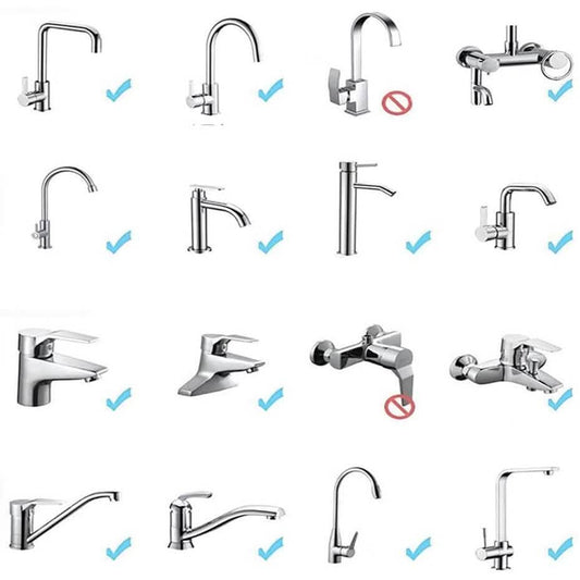 2-Pack: 360 Degree Swivel Faucet Aerator Deluxe Water Saving Faucet Sprayer DailySale