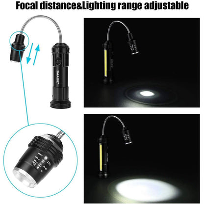 2-Pack: 360º Gooseneck LED Magnetic Base Lamp DailySale