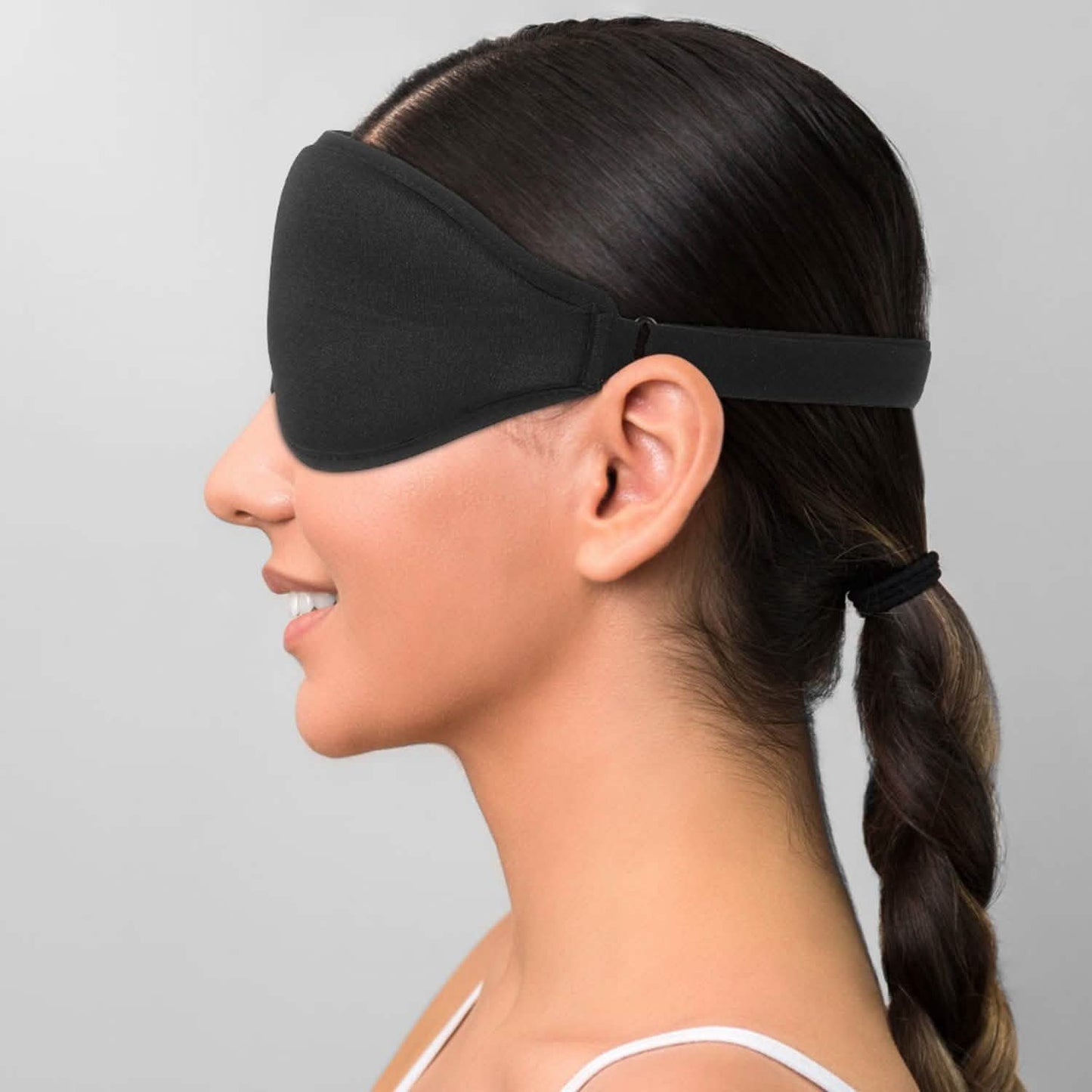 2-Pack: 3D Contoured Cup Light Blockout Sleeping Mask DailySale