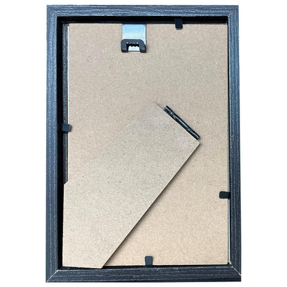 2-Pack: 4" x 6" Solid Wood Photo Frame with Hanger Hooks DailySale