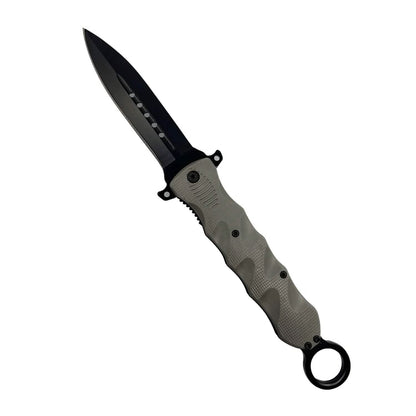 2-Pack: 6" Finger Loop Knife with ABS Handle DailySale