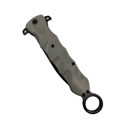 2-Pack: 6" Finger Loop Knife with ABS Handle DailySale