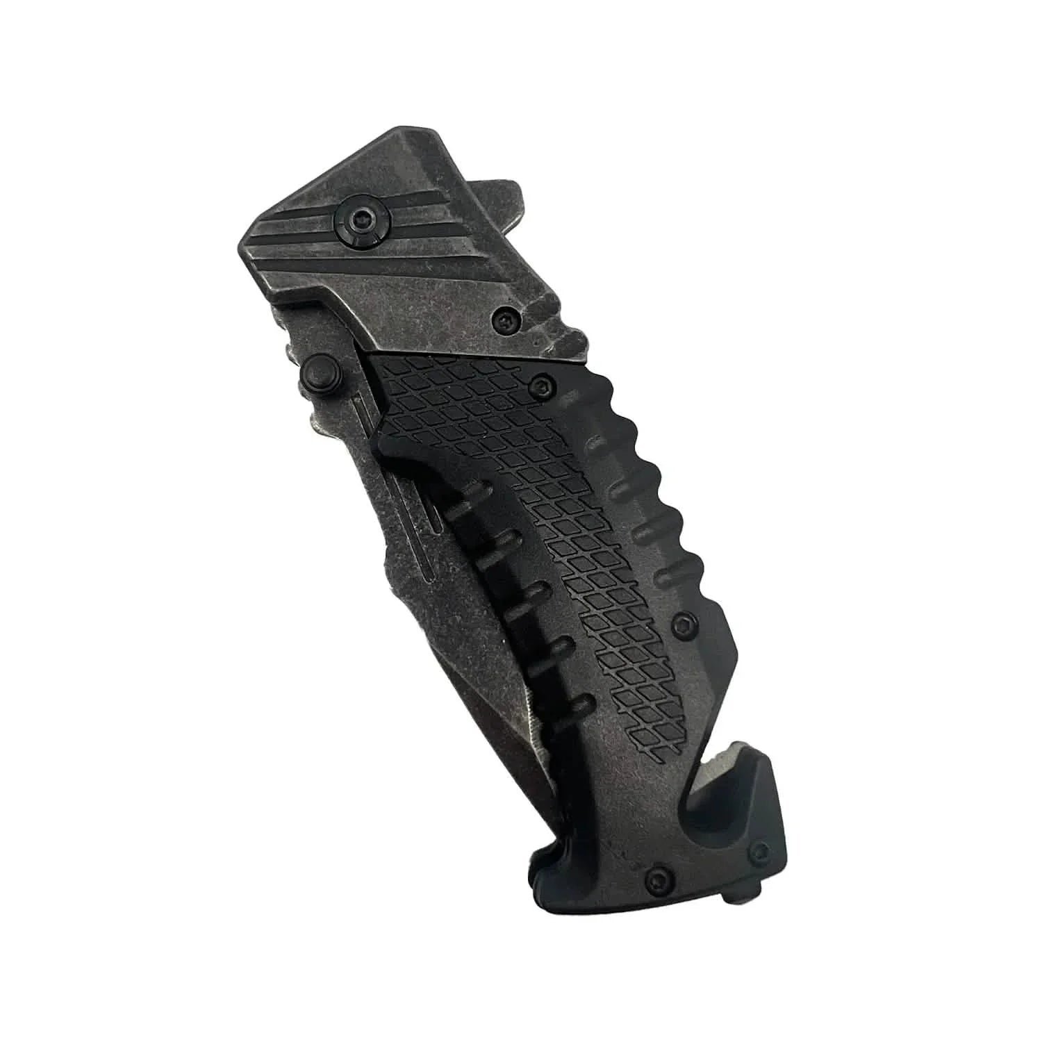 2-Pack: 7.10" Stonewashed Spring Assisted Knife DailySale