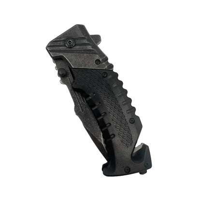 2-Pack: 7.10" Stonewashed Spring Assisted Knife DailySale