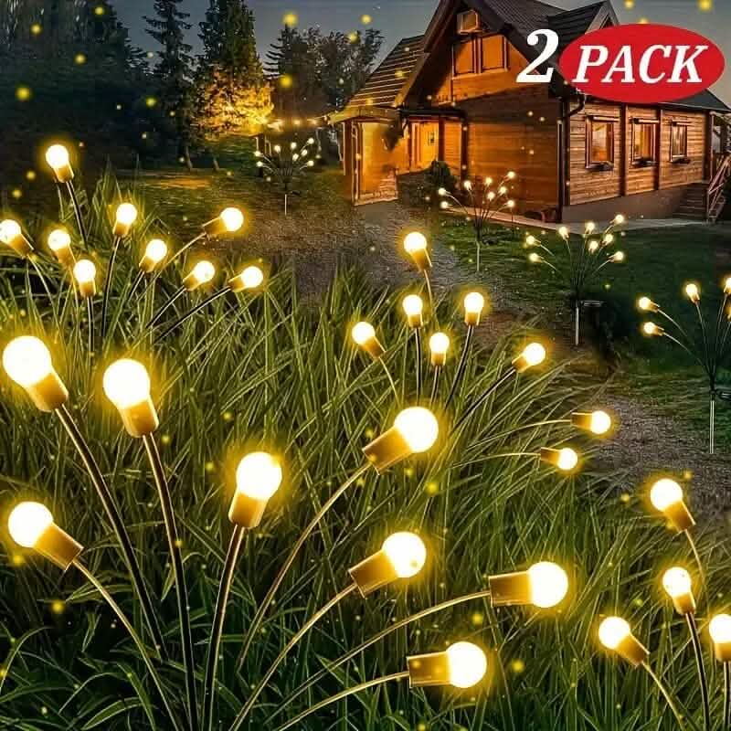 2-Pack: 12-LED Solar Garden Lights DailySale