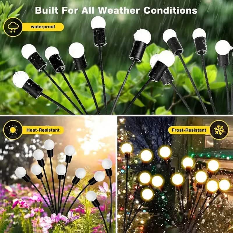 2-Pack: 12-LED Solar Garden Lights DailySale