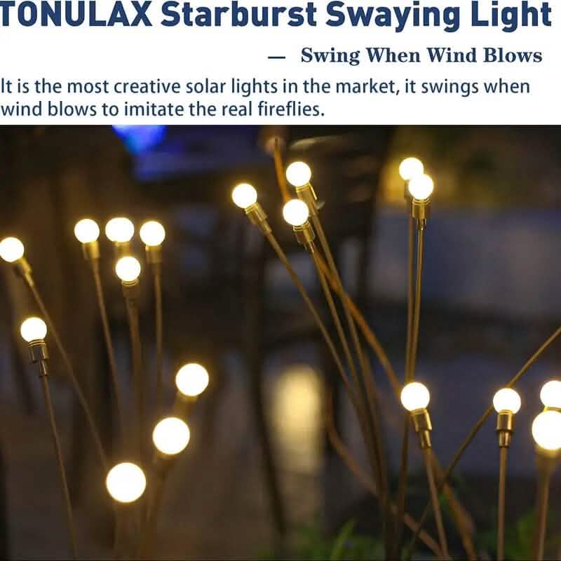 2-Pack: 12-LED Solar Garden Lights DailySale