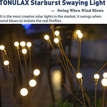2-Pack: 12-LED Solar Garden Lights DailySale