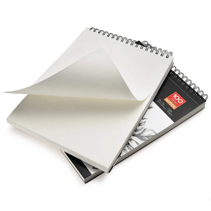 2-Pack: 9X12" 100 Sheets Spiral Sketch Pad DailySale