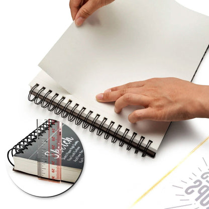 2-Pack: 9X12" 100 Sheets Spiral Sketch Pad DailySale