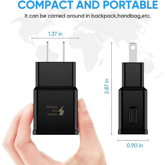 2-Pack: Adaptive Fast Charging Wall Charger DailySale