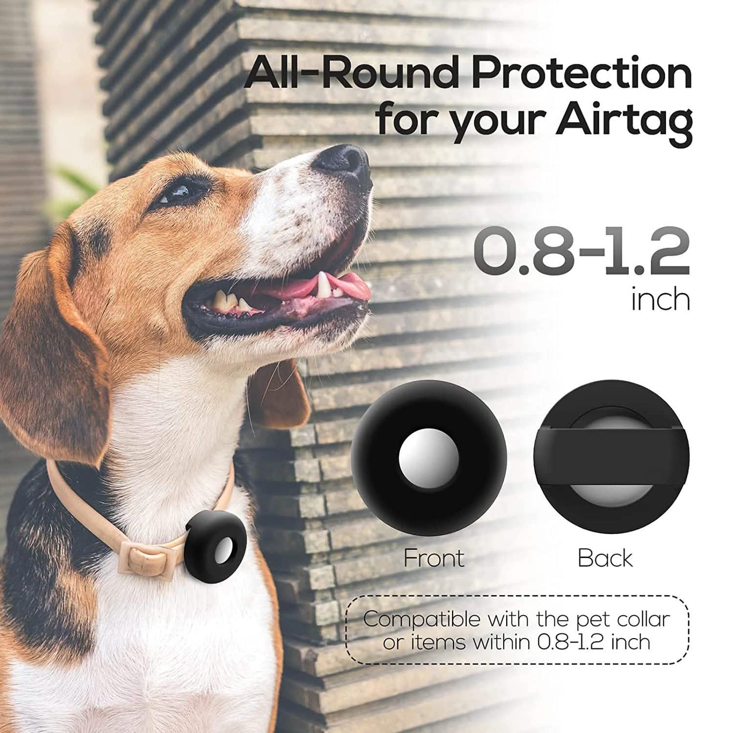 2-Pack: Air Tag Dog Collar Holder DailySale