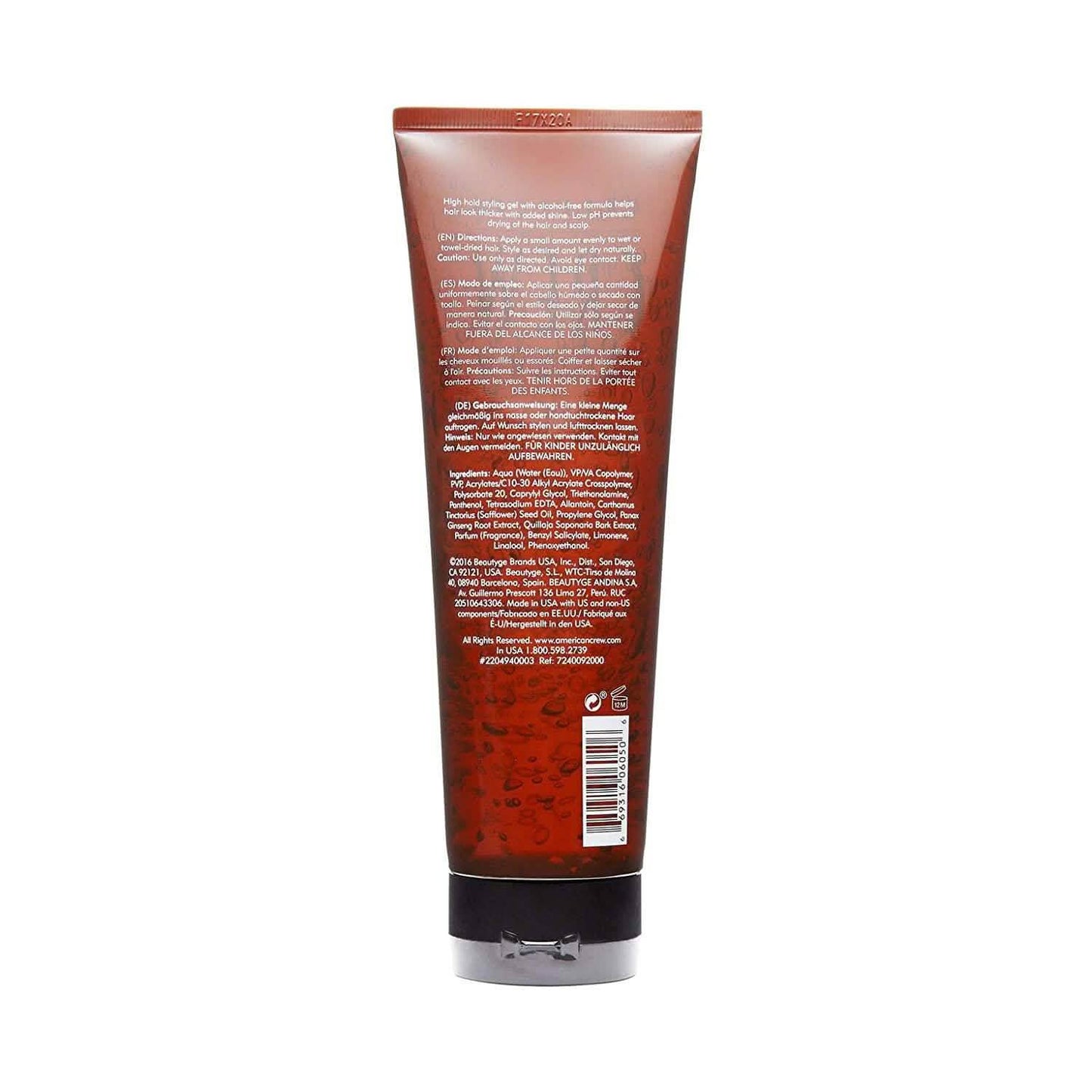 2-Pack: American Crew Firm Hold Styling Gel 8.4 Fl. Oz. DailySale
