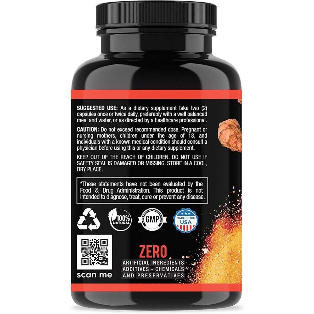 2-Pack: Angry Supplements Apple Cider Vinegar + Beetroot and Turmeric & Ginger Capsules DailySale