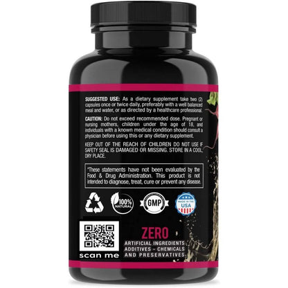 2-Pack: Angry Supplements Apple Cider Vinegar + Beetroot and Turmeric & Ginger Capsules DailySale