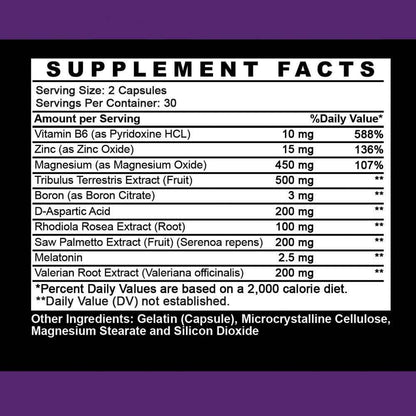 2-Pack: Angry Supplements Test Booster for Men DailySale