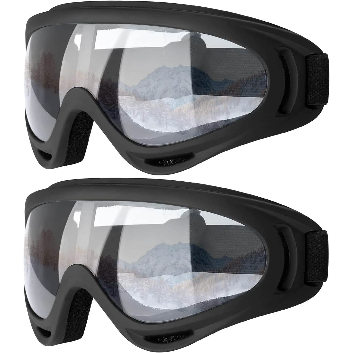 2-Pack: Anti-Scratch Dustproof Sports Goggles DailySale