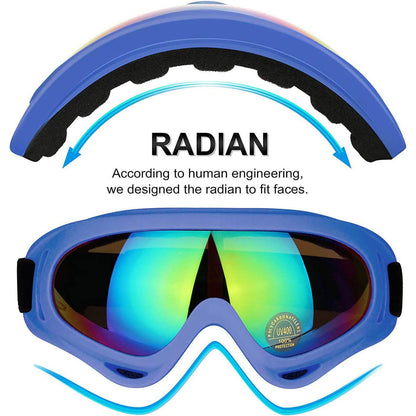 2-Pack: Anti-Scratch Dustproof Sports Goggles DailySale