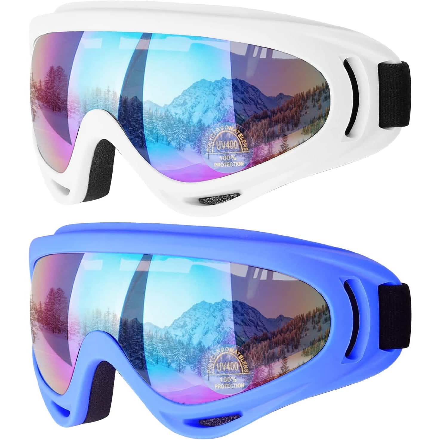2-Pack: Anti-Scratch Dustproof Sports Goggles DailySale