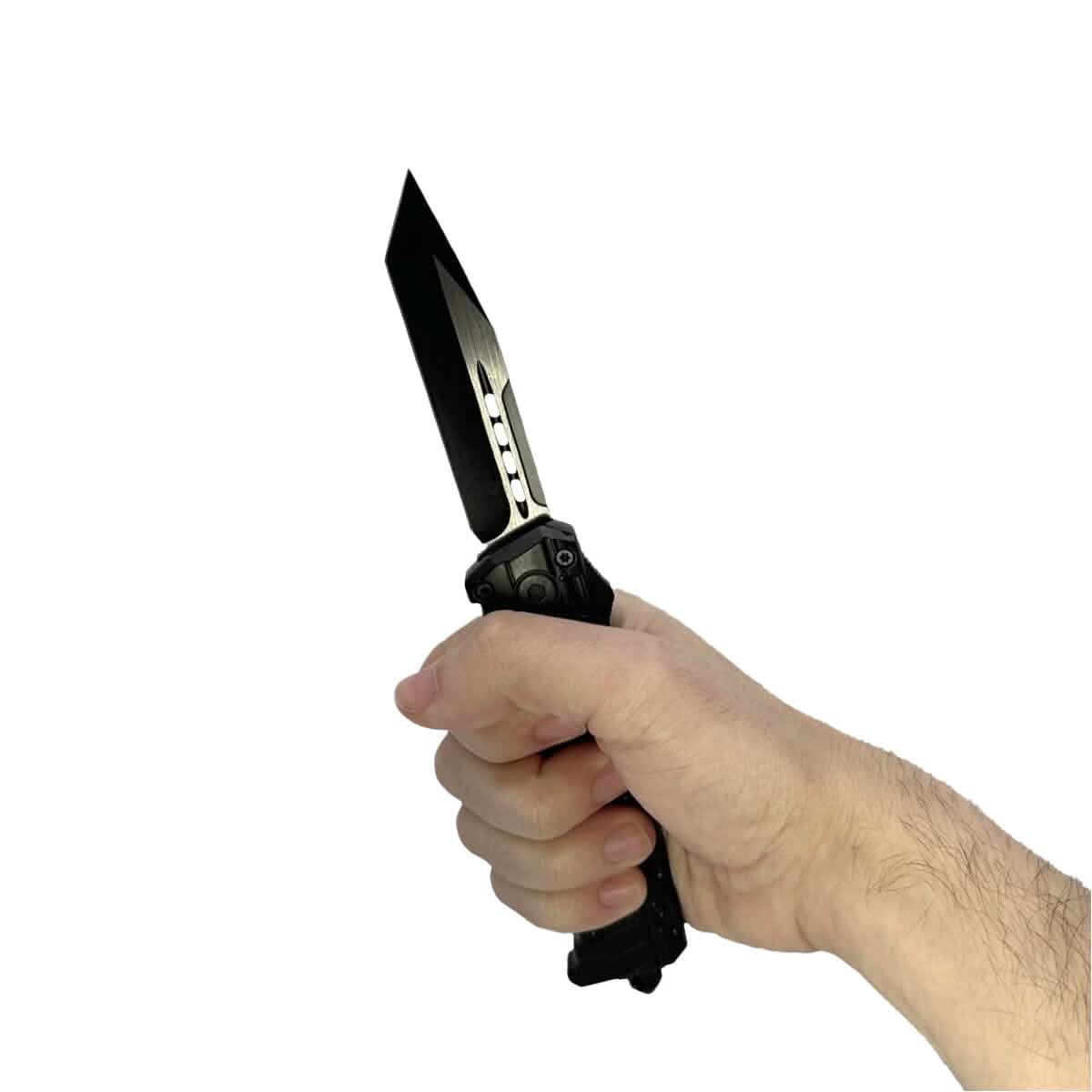 2-Pack: Armed Force Tactical 5.5" OTF Knife with Tanto Blade DailySale