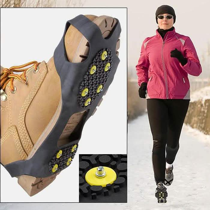2-Pack: Attachable Anti-Skid Ice-Traction Cleats DailySale