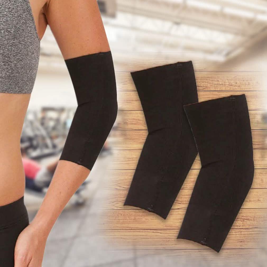 2-Pack: Avizone Thera Copper Compression Elbow Support DailySale