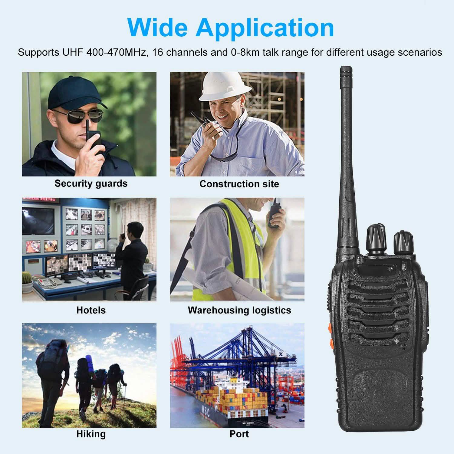 2-Pack: Baofeng BF-888S Walkie Talkies Two Way Radio DailySale
