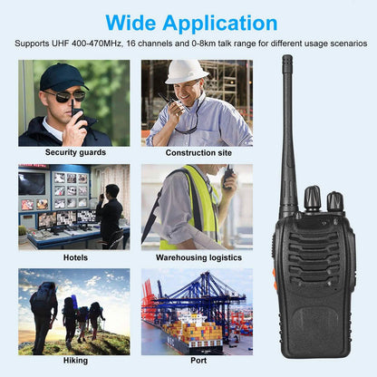 2-Pack: Baofeng BF-888S Walkie Talkies Two Way Radio DailySale