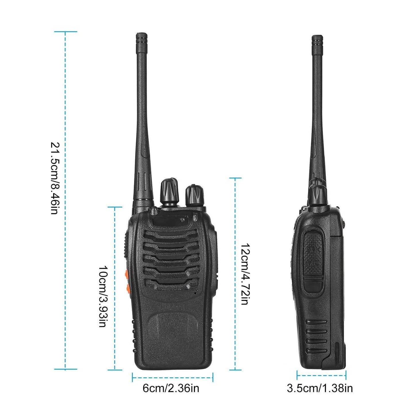 2-Pack: Baofeng BF-888S Walkie Talkies Two Way Radio DailySale