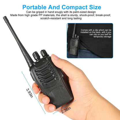 2-Pack: Baofeng BF-888S Walkie Talkies Two Way Radio DailySale