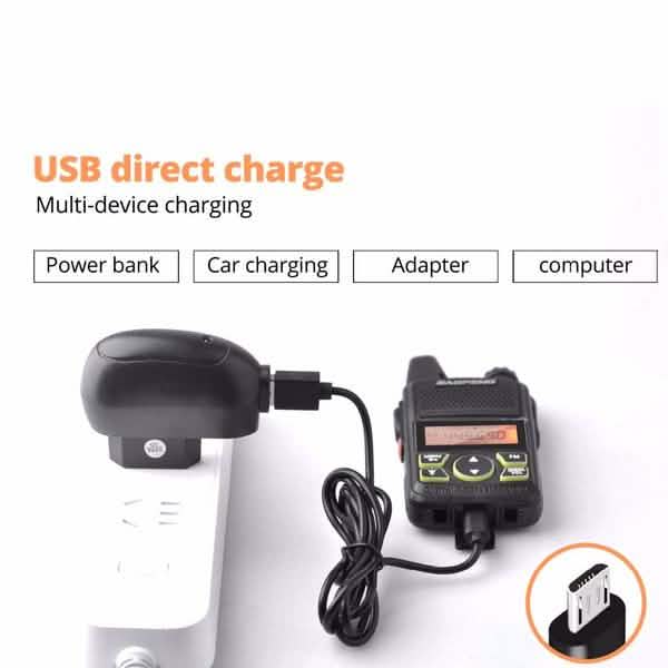 2-Pack: Baofeng T1 Walkie Talkie DailySale