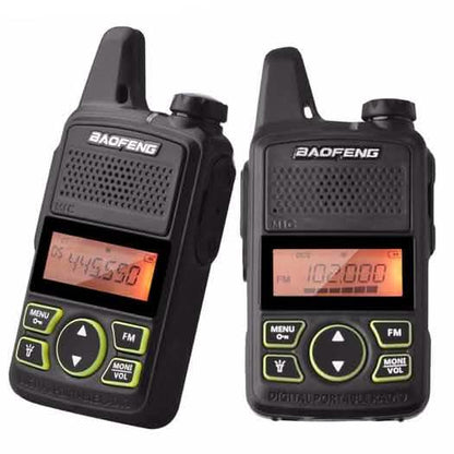 2-Pack: Baofeng T1 Walkie Talkie DailySale