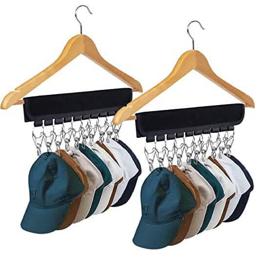 2-Pack: Baseball Cap Organizer Hanger DailySale