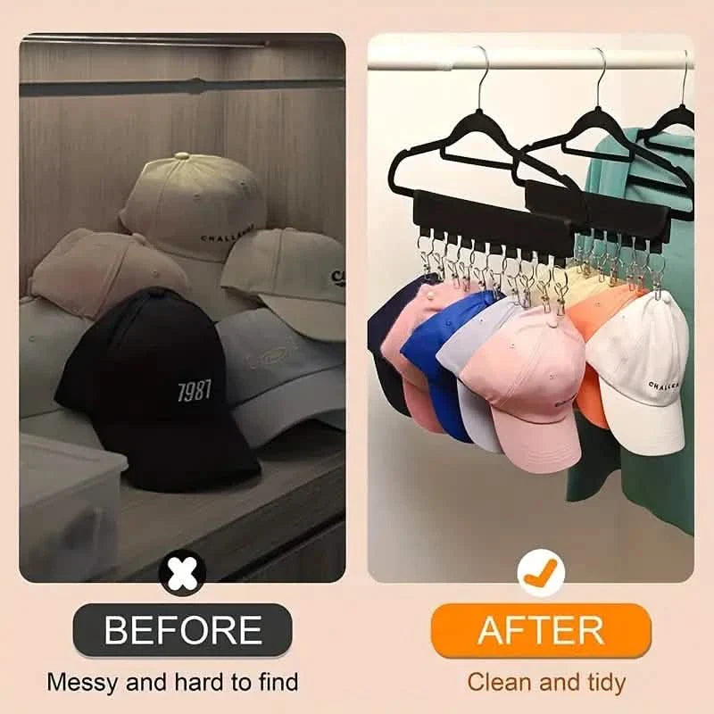 2-Pack: Baseball Cap Organizer Hanger DailySale