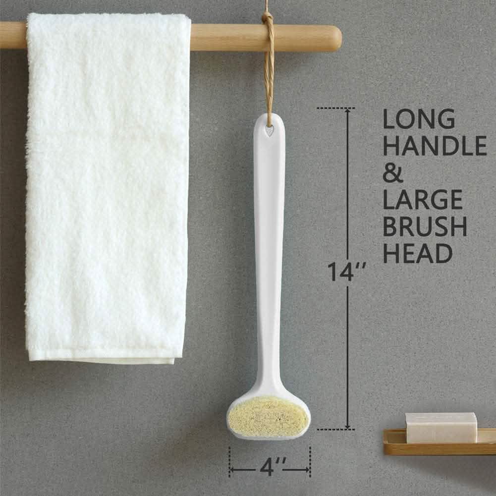 2-Pack: Bath Body Brush with Comfy Bristles DailySale