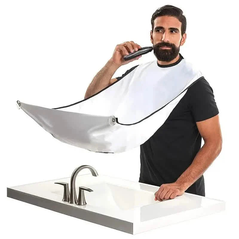 2-Pack: Beard Shave Apron Bib Trimmer Holder Rack DailySale
