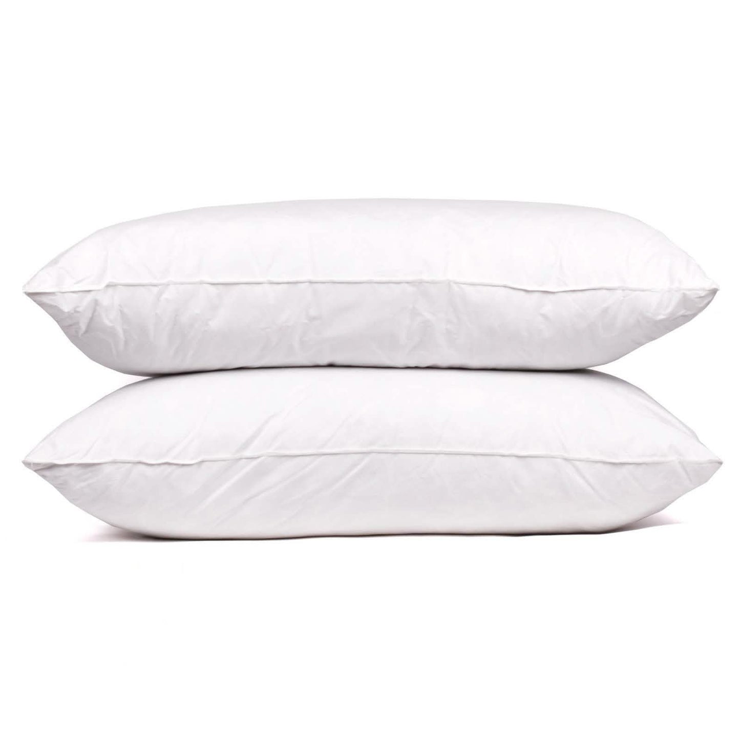 2-Pack: Beauty Sleep 100% Cotton-Covered Duck Feather Pillows DailySale