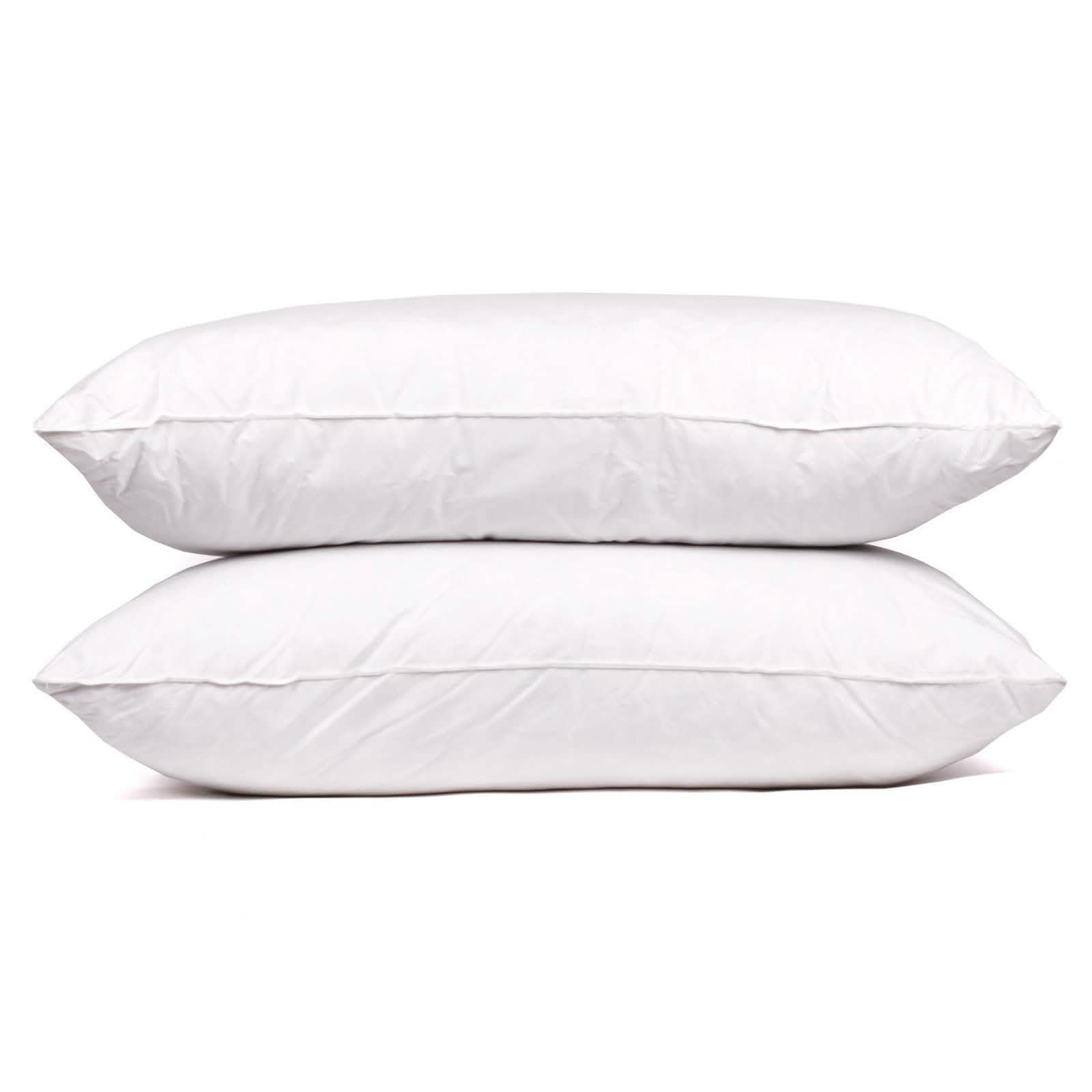 2-Pack: Beauty Sleep 100% Cotton-Covered Duck Feather Pillows DailySale