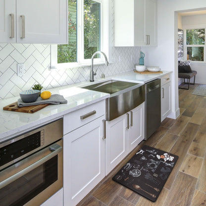 2-Pack: Bibb Home Anti Fatigue Foam Kitchen Mats DailySale