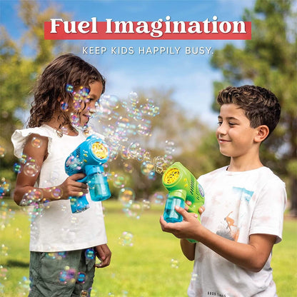 2-Pack: Blue and Green Bubble Gun DailySale