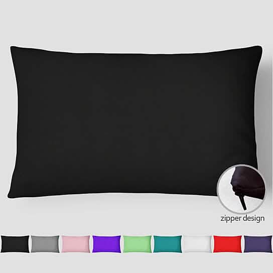 2-Pack: Breathable Lightweight Microfiber Standard Pillow Covers DailySale